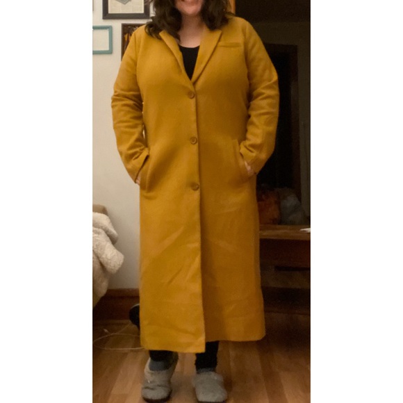 Austen Recycled Wool Tailored Coat 